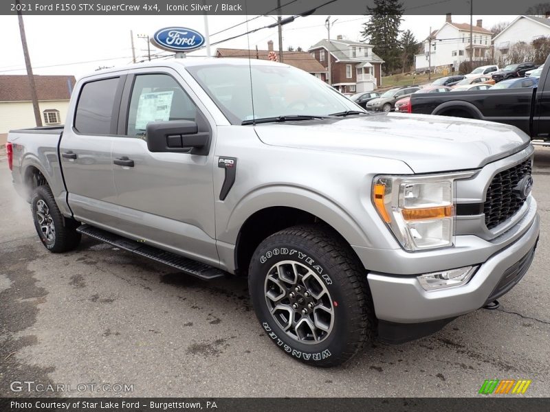 Front 3/4 View of 2021 F150 STX SuperCrew 4x4