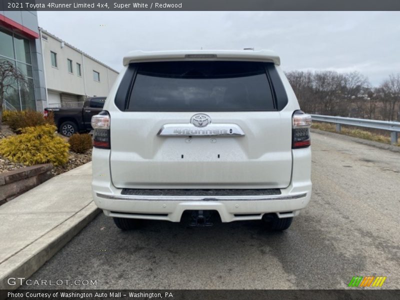 Super White / Redwood 2021 Toyota 4Runner Limited 4x4