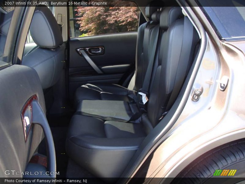 Beryllium 16 Metallic / Graphite 2007 Infiniti FX 35 AWD
