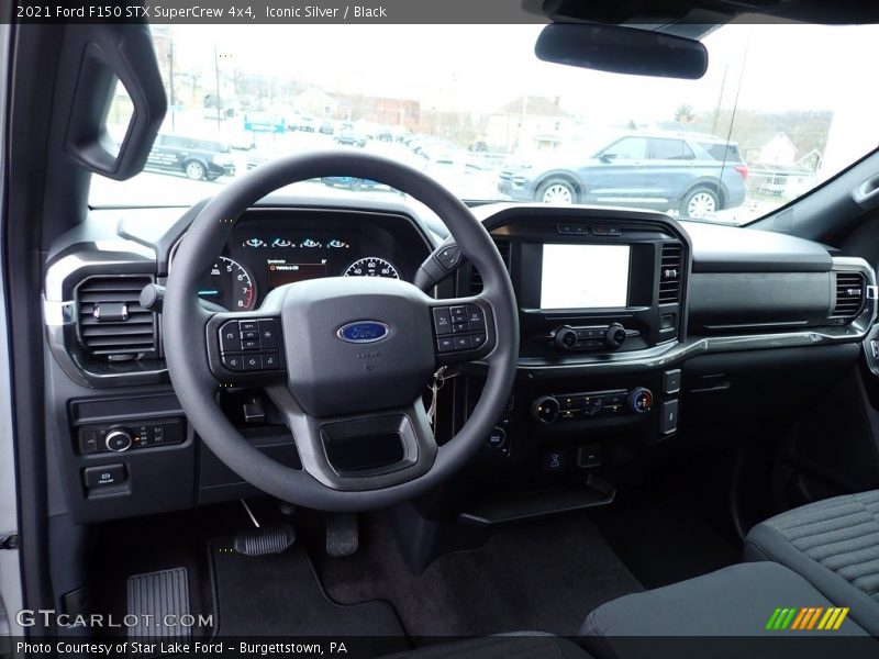 Dashboard of 2021 F150 STX SuperCrew 4x4