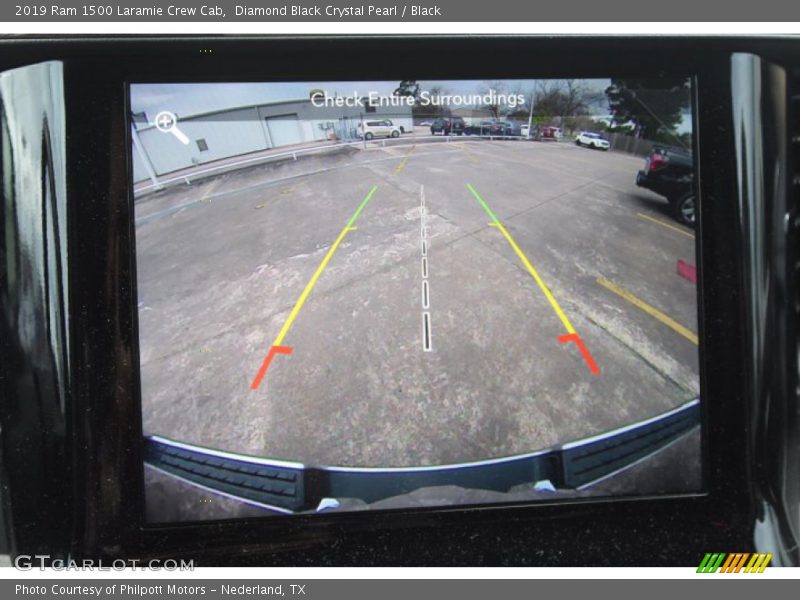 Diamond Black Crystal Pearl / Black 2019 Ram 1500 Laramie Crew Cab