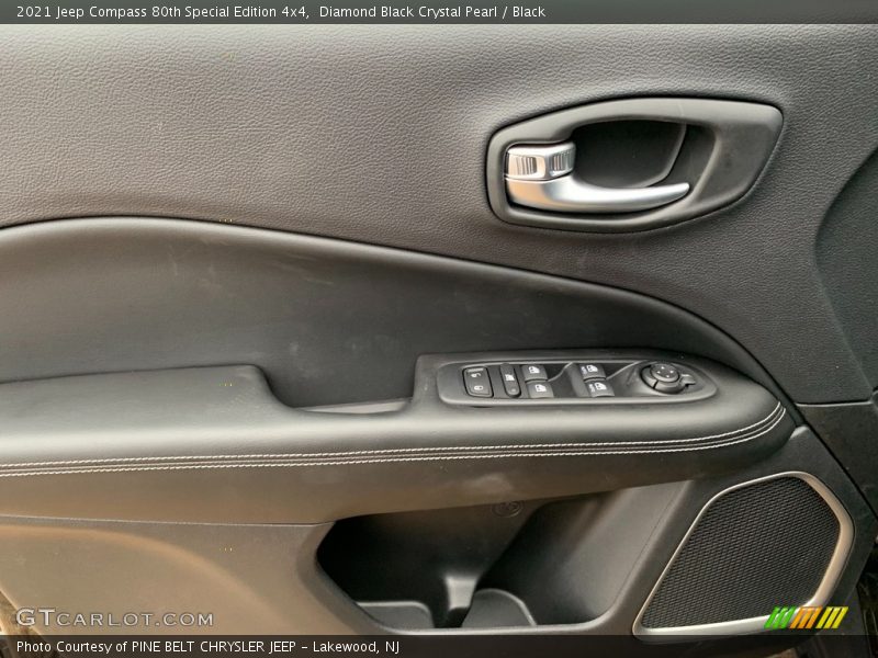 Diamond Black Crystal Pearl / Black 2021 Jeep Compass 80th Special Edition 4x4
