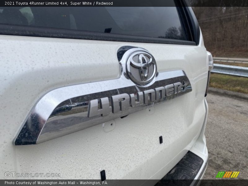 Super White / Redwood 2021 Toyota 4Runner Limited 4x4