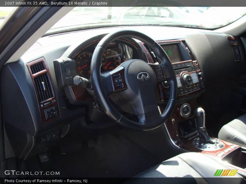 Beryllium 16 Metallic / Graphite 2007 Infiniti FX 35 AWD