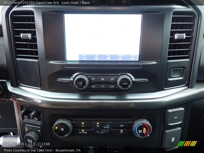 Iconic Silver / Black 2021 Ford F150 STX SuperCrew 4x4