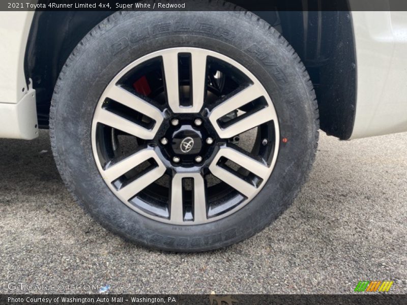 Super White / Redwood 2021 Toyota 4Runner Limited 4x4