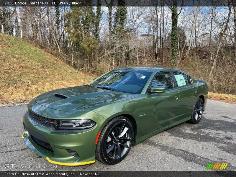 F8 Green / Black 2021 Dodge Charger R/T