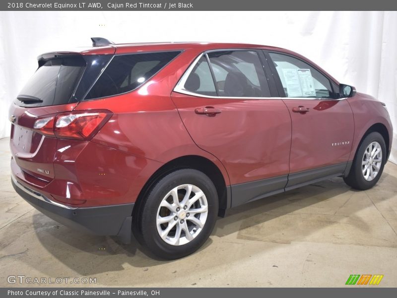 Cajun Red Tintcoat / Jet Black 2018 Chevrolet Equinox LT AWD