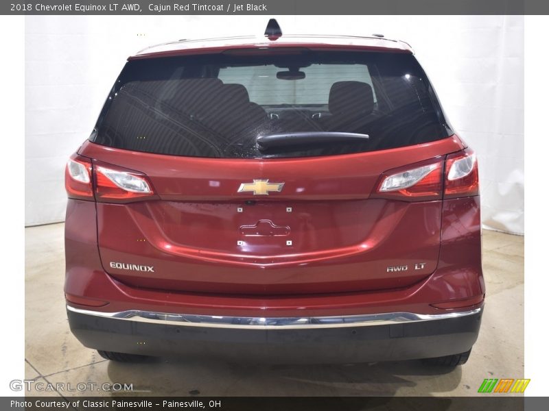 Cajun Red Tintcoat / Jet Black 2018 Chevrolet Equinox LT AWD