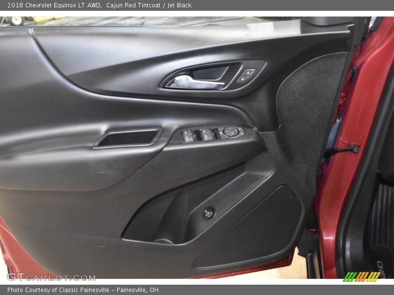 Cajun Red Tintcoat / Jet Black 2018 Chevrolet Equinox LT AWD