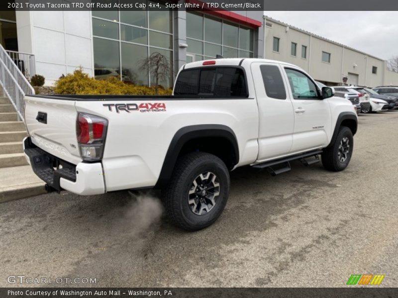  2021 Tacoma TRD Off Road Access Cab 4x4 Super White