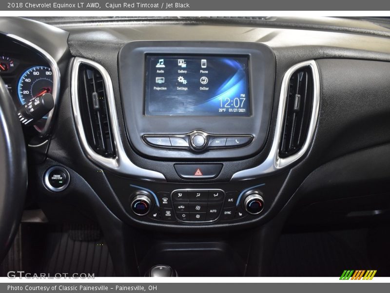 Cajun Red Tintcoat / Jet Black 2018 Chevrolet Equinox LT AWD