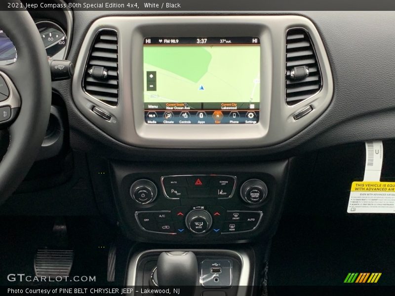 White / Black 2021 Jeep Compass 80th Special Edition 4x4