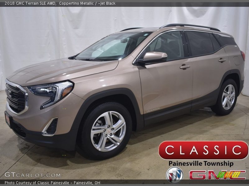 Coppertino Metallic / ­Jet Black 2018 GMC Terrain SLE AWD
