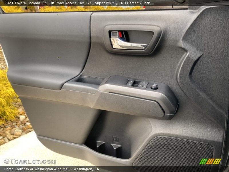 Door Panel of 2021 Tacoma TRD Off Road Access Cab 4x4
