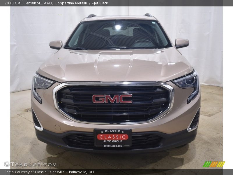 Coppertino Metallic / ­Jet Black 2018 GMC Terrain SLE AWD