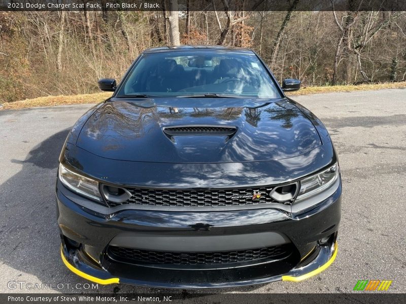 Pitch Black / Black 2021 Dodge Charger Scat Pack