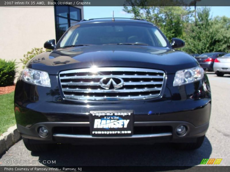 Black Obsidian / Graphite 2007 Infiniti FX 35 AWD