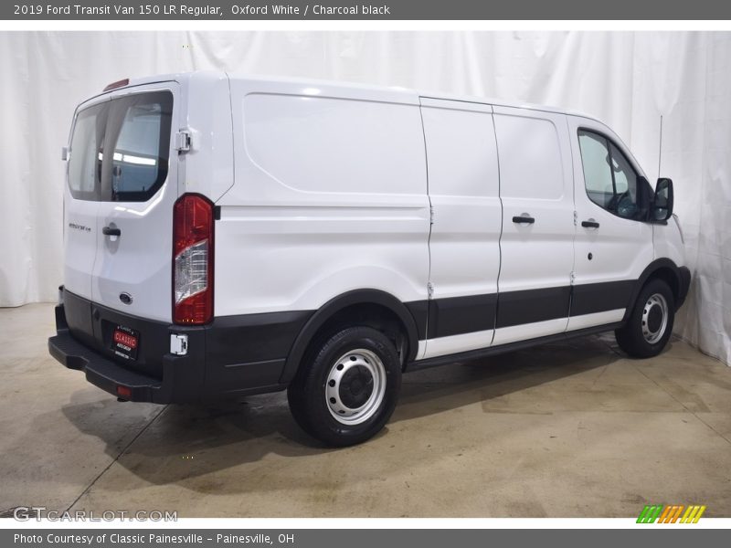 Oxford White / Charcoal black 2019 Ford Transit Van 150 LR Regular