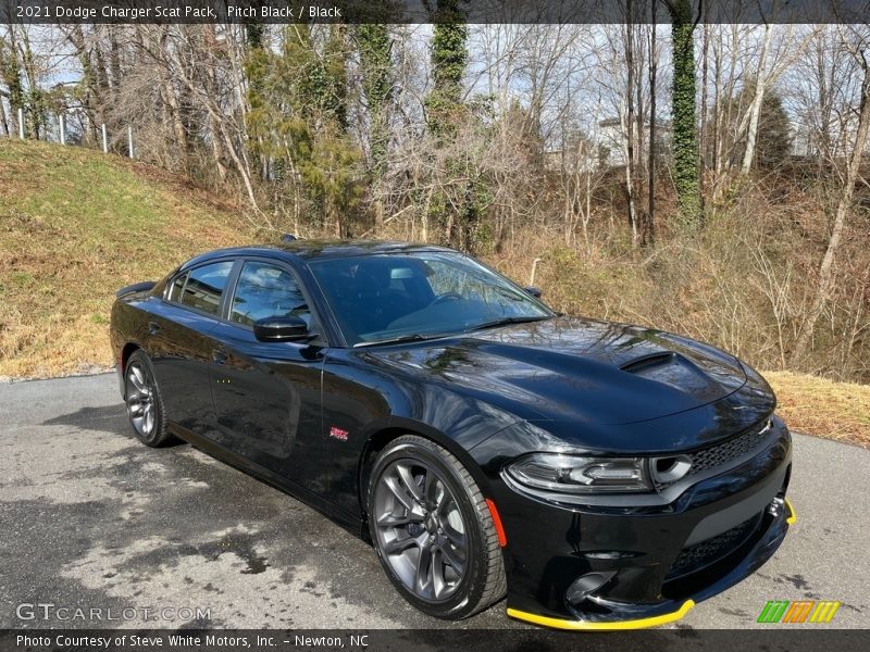 Front 3/4 View of 2021 Charger Scat Pack