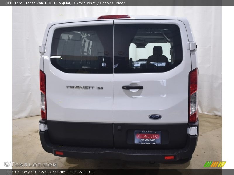 Oxford White / Charcoal black 2019 Ford Transit Van 150 LR Regular