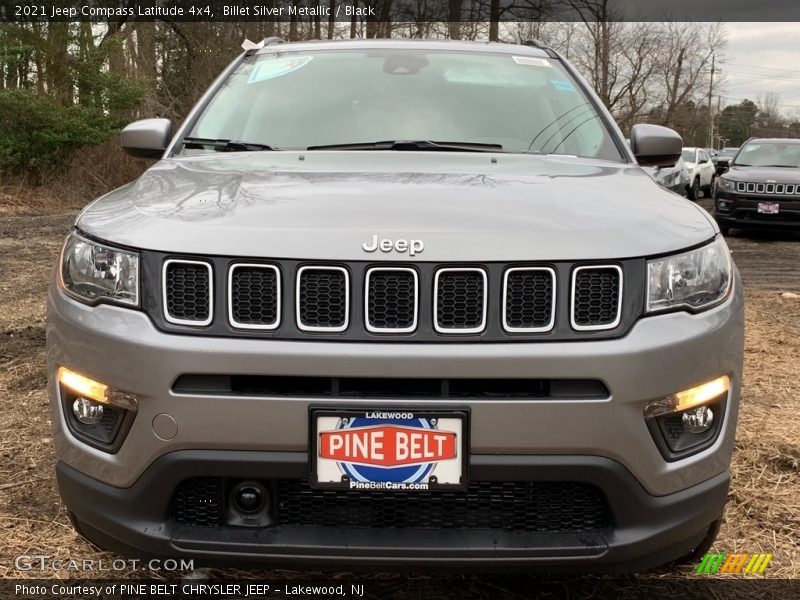 Billet Silver Metallic / Black 2021 Jeep Compass Latitude 4x4