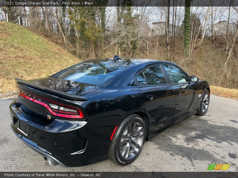 Pitch Black / Black 2021 Dodge Charger Scat Pack