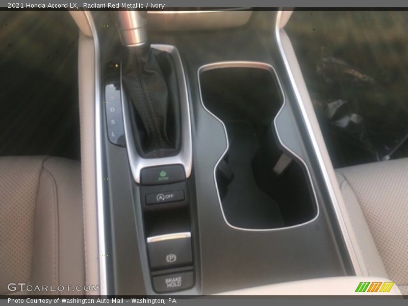 Radiant Red Metallic / Ivory 2021 Honda Accord LX