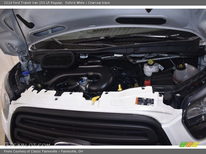 Oxford White / Charcoal black 2019 Ford Transit Van 150 LR Regular