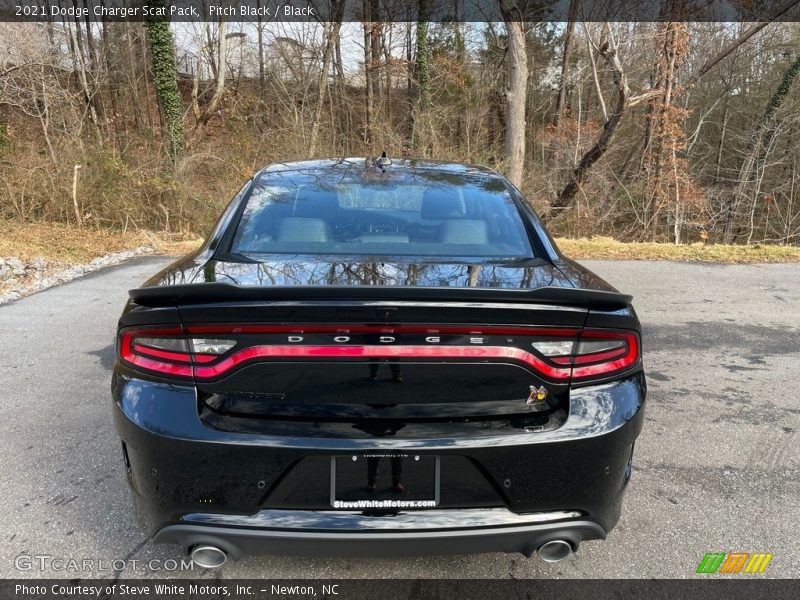 Pitch Black / Black 2021 Dodge Charger Scat Pack