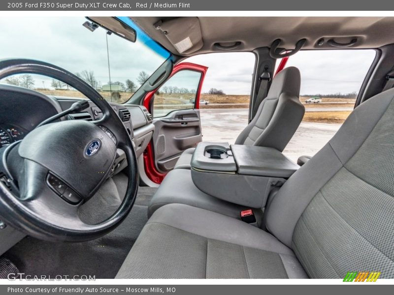 Front Seat of 2005 F350 Super Duty XLT Crew Cab