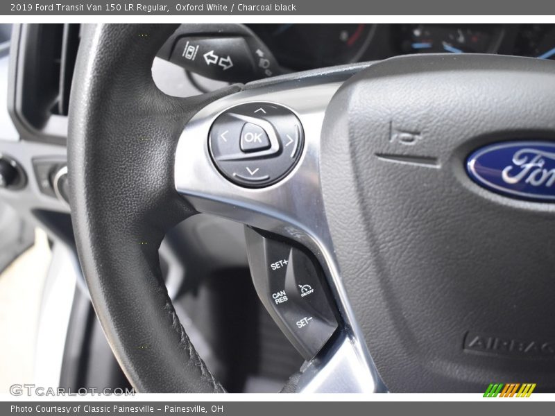 Oxford White / Charcoal black 2019 Ford Transit Van 150 LR Regular