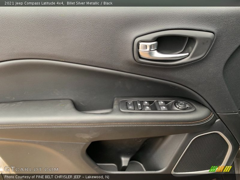 Billet Silver Metallic / Black 2021 Jeep Compass Latitude 4x4
