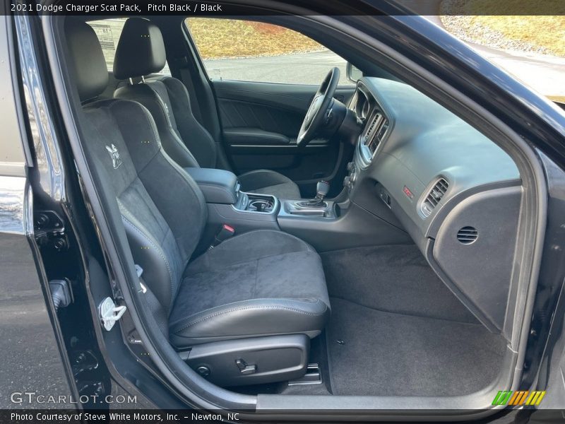 Front Seat of 2021 Charger Scat Pack