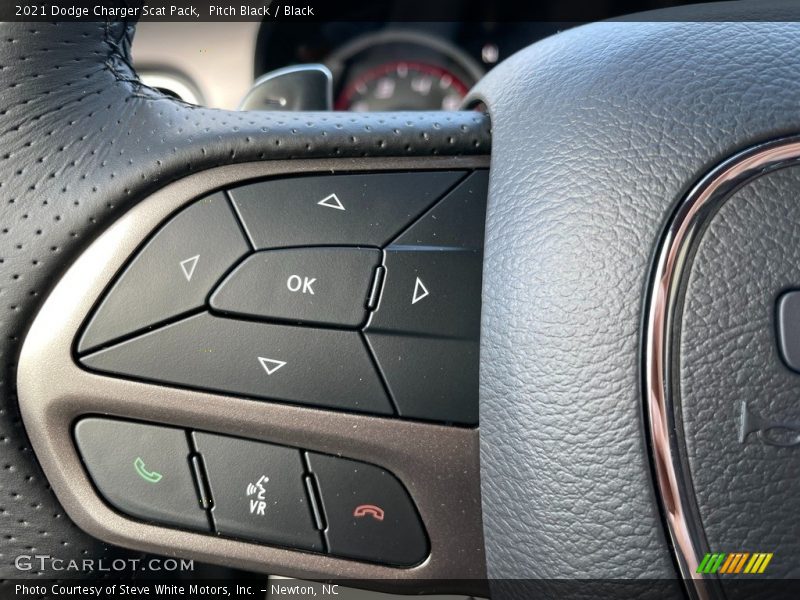 Pitch Black / Black 2021 Dodge Charger Scat Pack