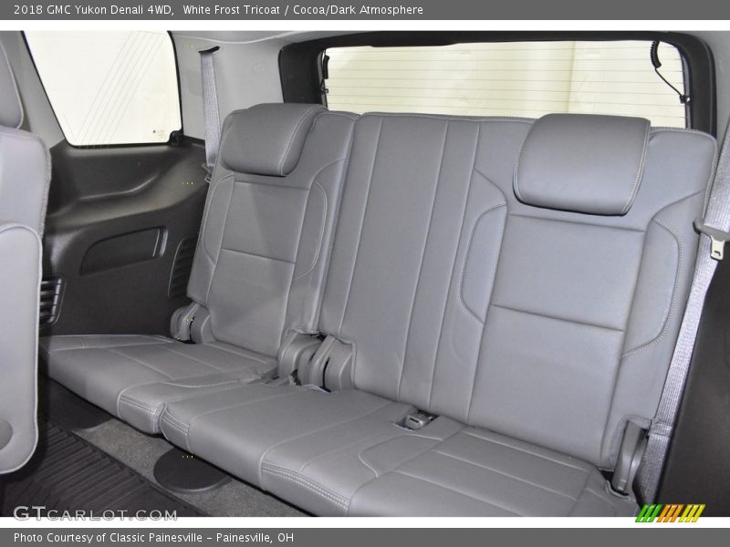 White Frost Tricoat / Cocoa/Dark Atmosphere 2018 GMC Yukon Denali 4WD