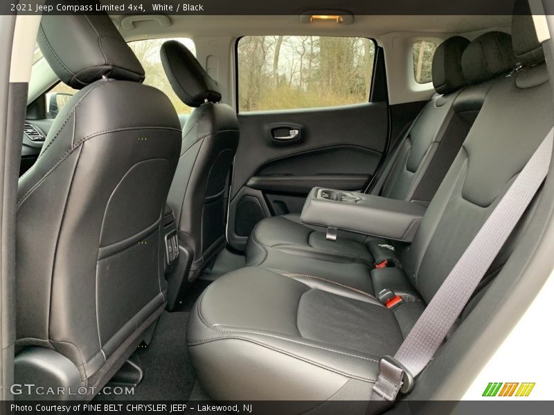 White / Black 2021 Jeep Compass Limited 4x4
