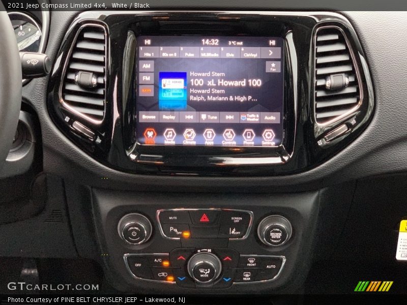 White / Black 2021 Jeep Compass Limited 4x4