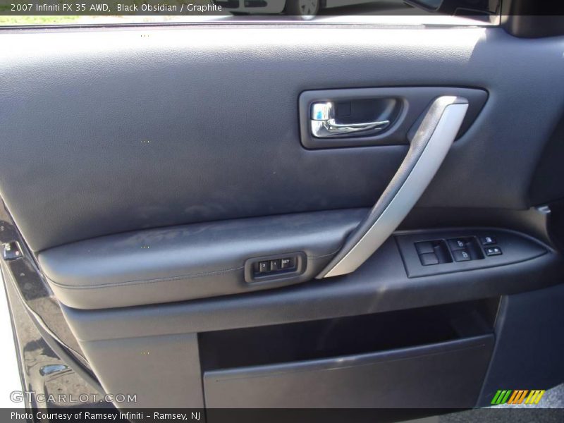 Black Obsidian / Graphite 2007 Infiniti FX 35 AWD