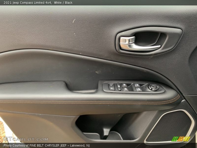 White / Black 2021 Jeep Compass Limited 4x4