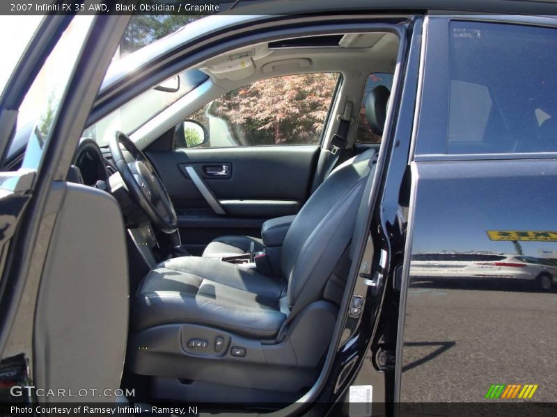 Black Obsidian / Graphite 2007 Infiniti FX 35 AWD