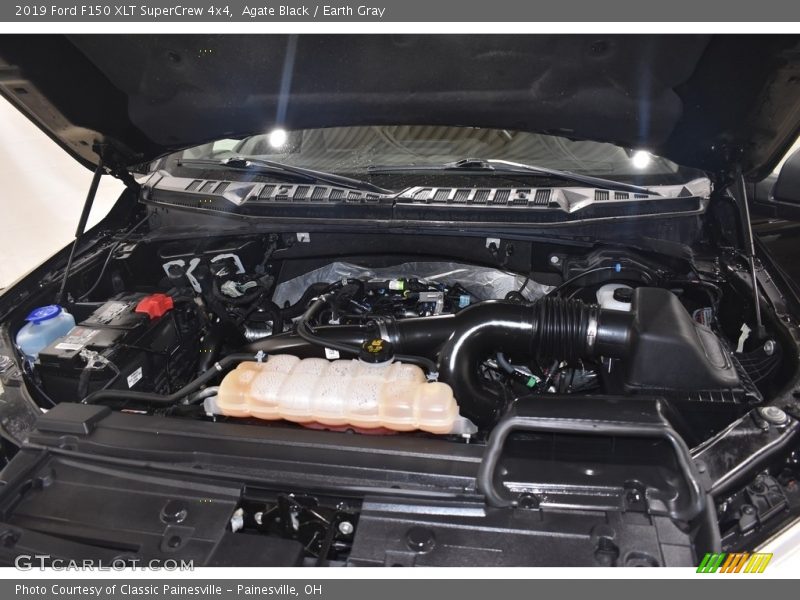 Agate Black / Earth Gray 2019 Ford F150 XLT SuperCrew 4x4
