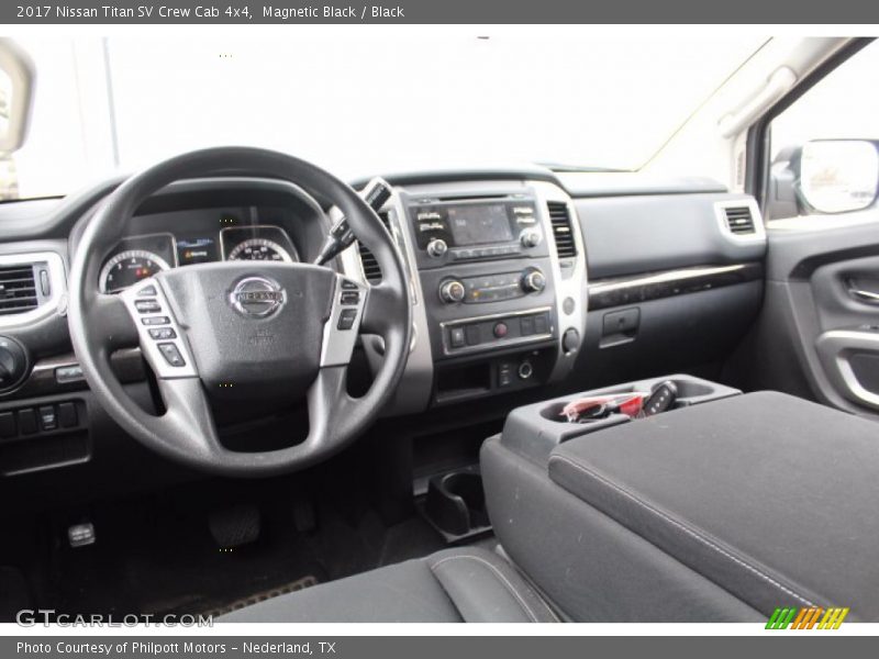 Dashboard of 2017 Titan SV Crew Cab 4x4