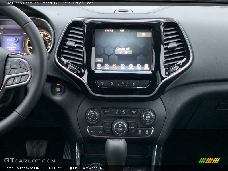 Sting-Gray / Black 2021 Jeep Cherokee Limited 4x4