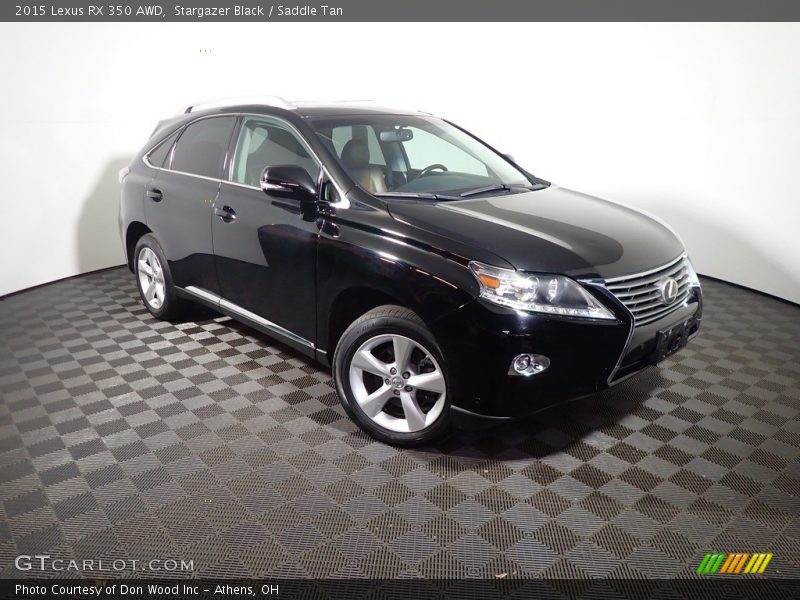 Stargazer Black / Saddle Tan 2015 Lexus RX 350 AWD