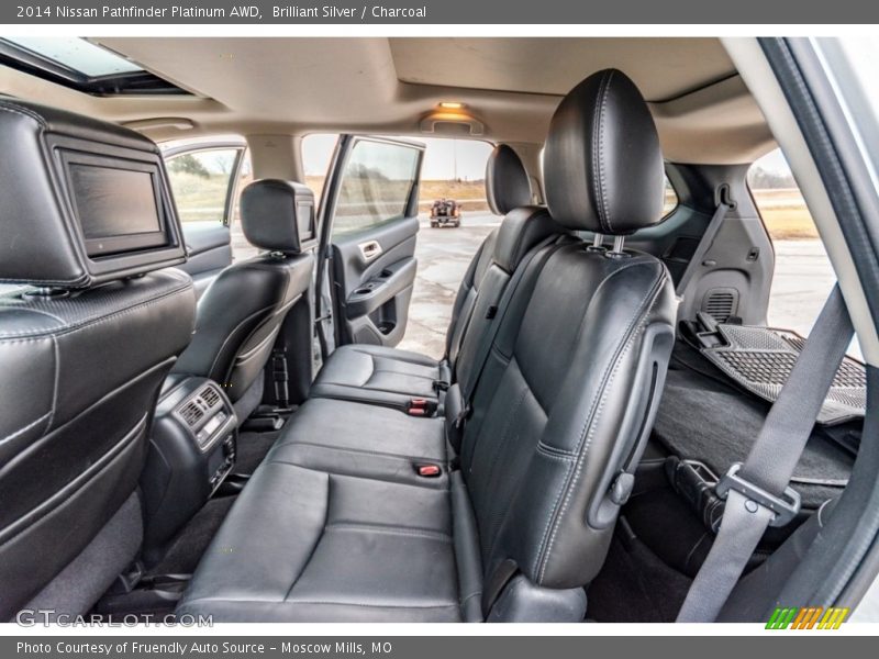 Brilliant Silver / Charcoal 2014 Nissan Pathfinder Platinum AWD