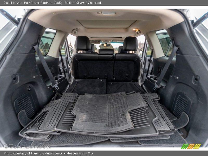 Brilliant Silver / Charcoal 2014 Nissan Pathfinder Platinum AWD