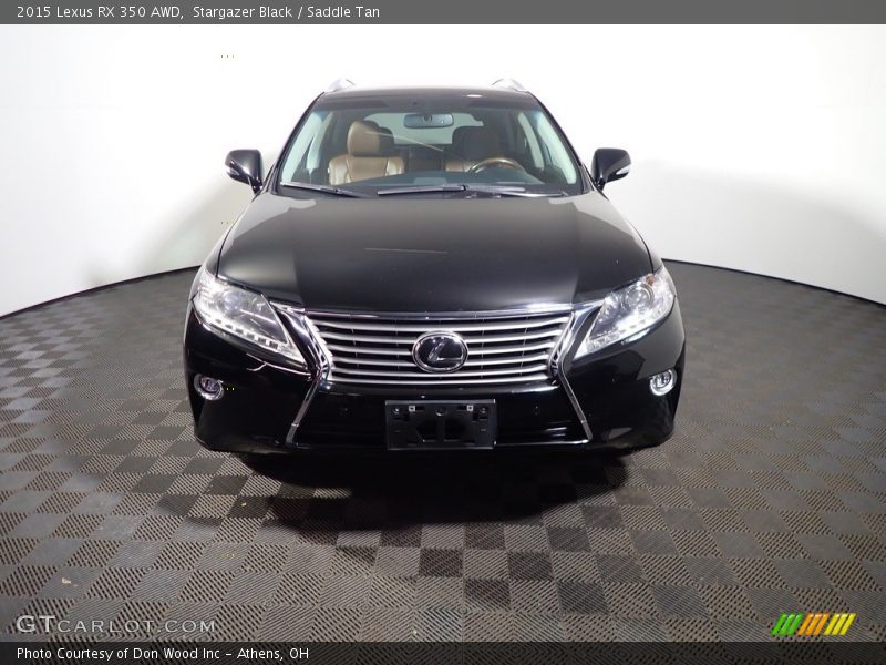 Stargazer Black / Saddle Tan 2015 Lexus RX 350 AWD