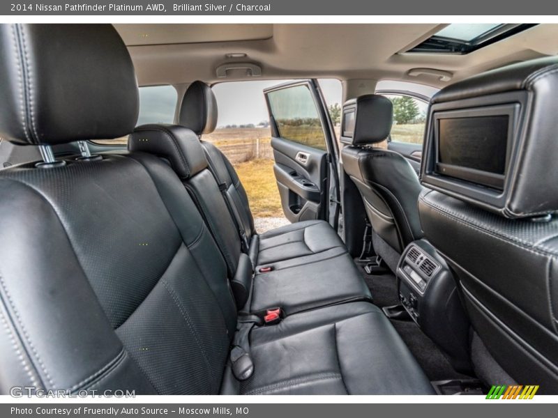 Brilliant Silver / Charcoal 2014 Nissan Pathfinder Platinum AWD