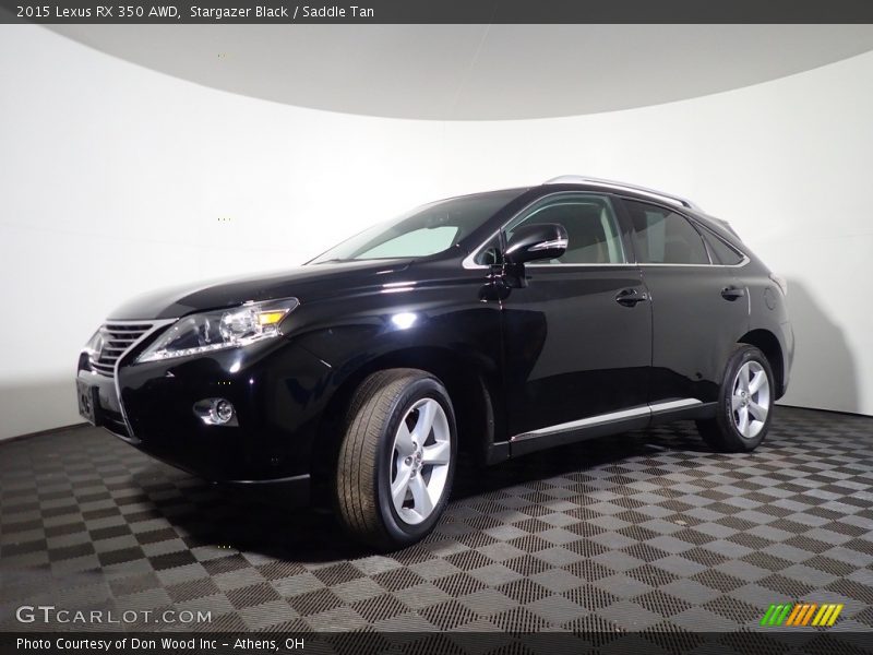 Stargazer Black / Saddle Tan 2015 Lexus RX 350 AWD